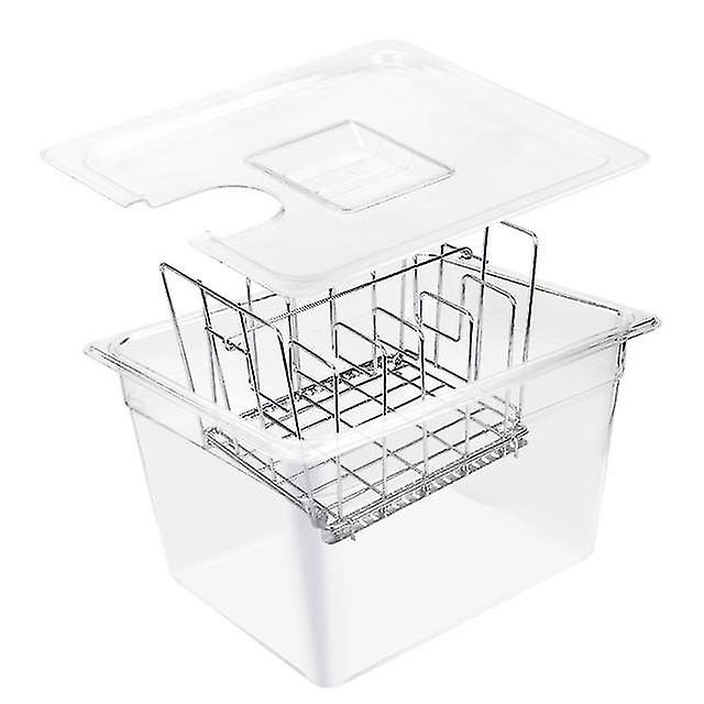 For Sous Vide Rack And 11l Sous Vide Cooker Containers Sets Detachable Dividers Separator For Immersion Circulators