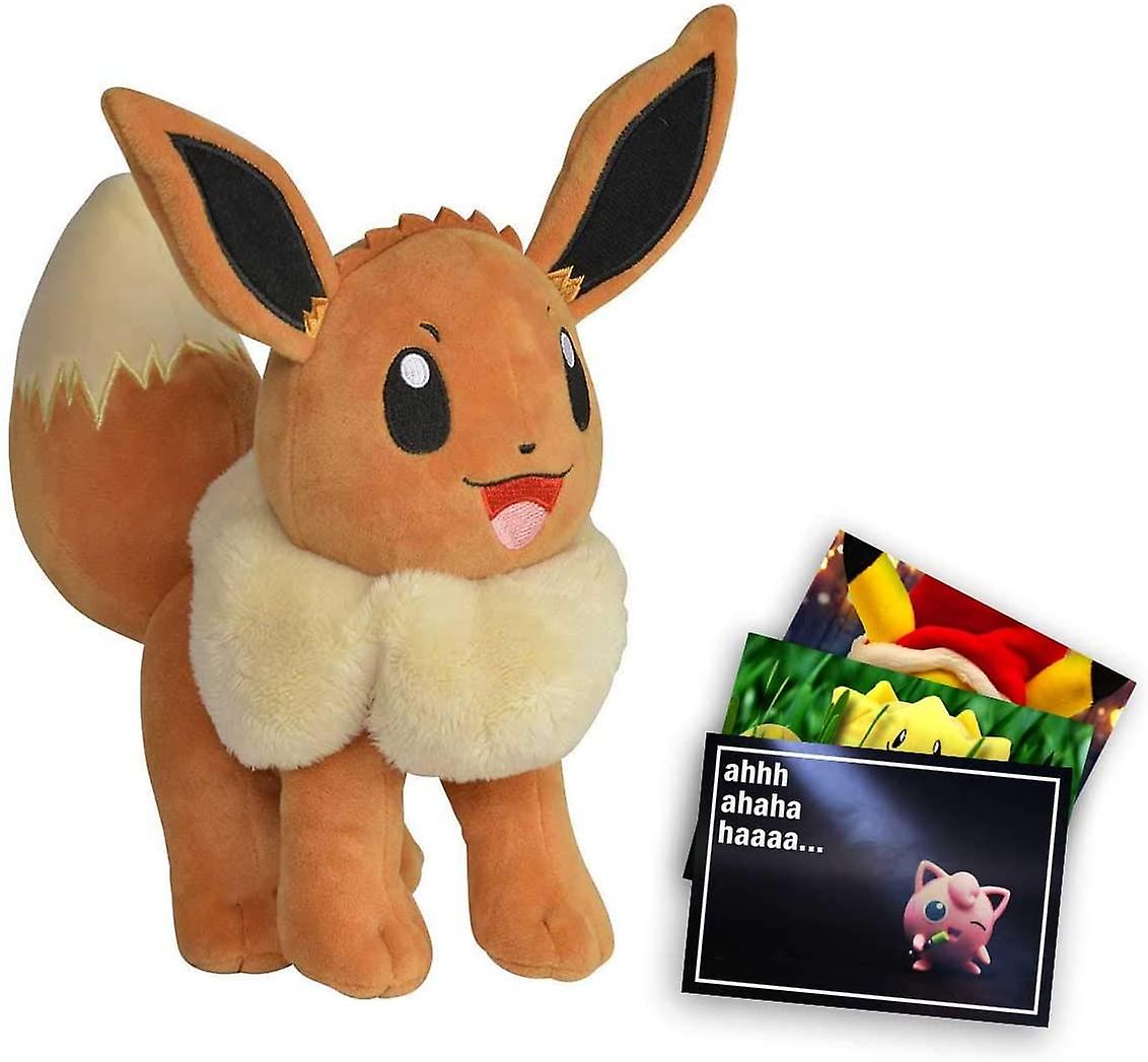 Plush Eevee Eevee  exclusive greeting card