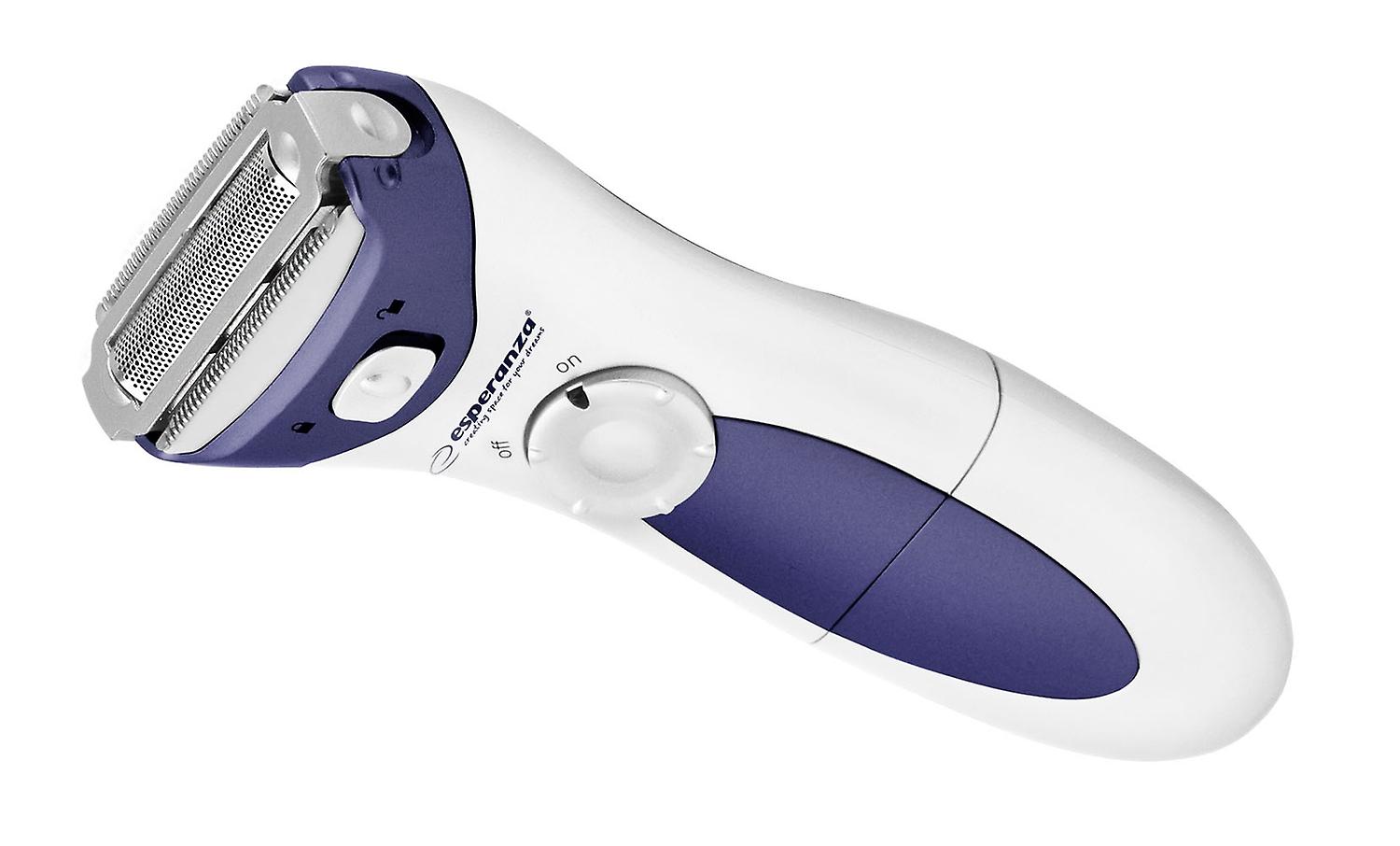 Esperanza Women's Shaving Apparatus Aruba White-Blue