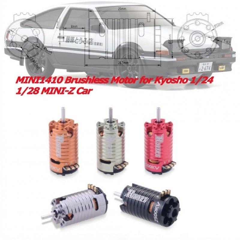 MINI1410 Motor Brushless Motor for Kyosho Mr03 Pro RC Drift Car