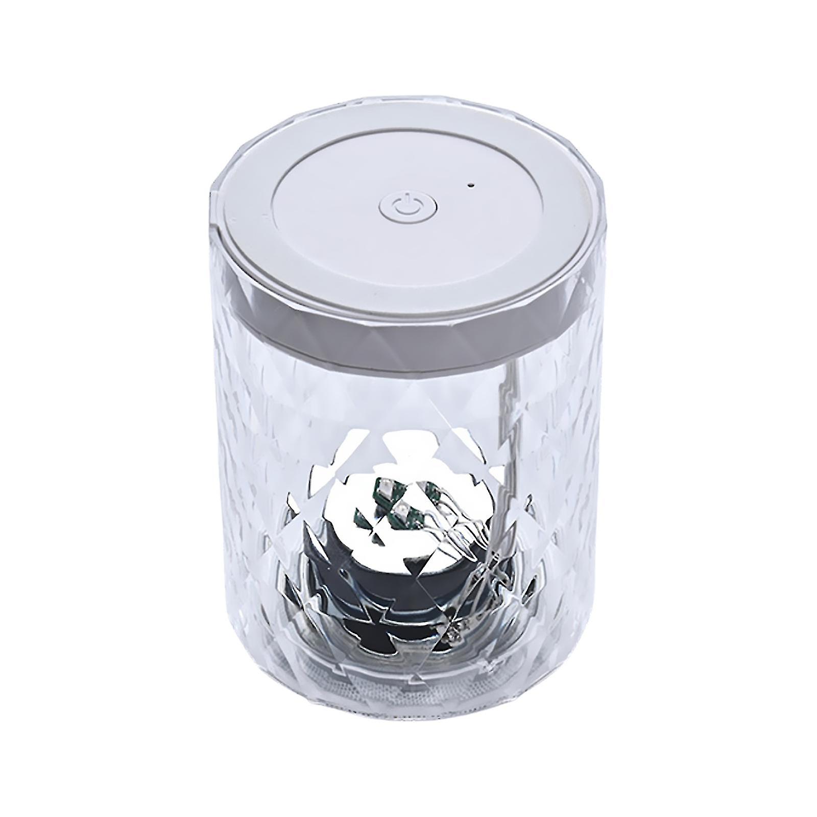 Half Price Colorful led illuminated small night light stereo colorful transparent glass portable gift Bluetooth stereo New