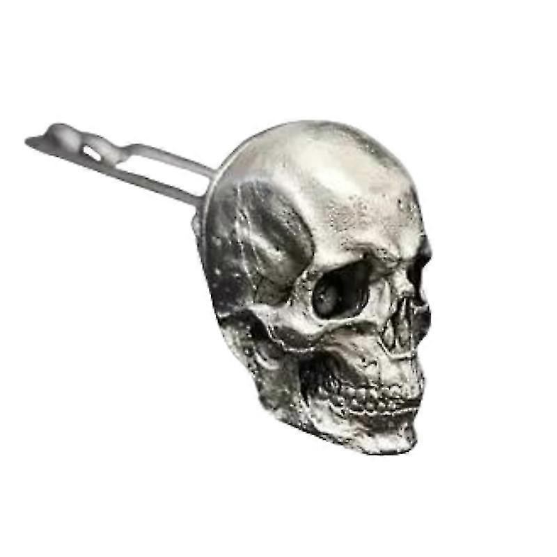 Demon Skull Key - Metal Skull Head Key Cover, Unique and Stylish Keychain Accessory