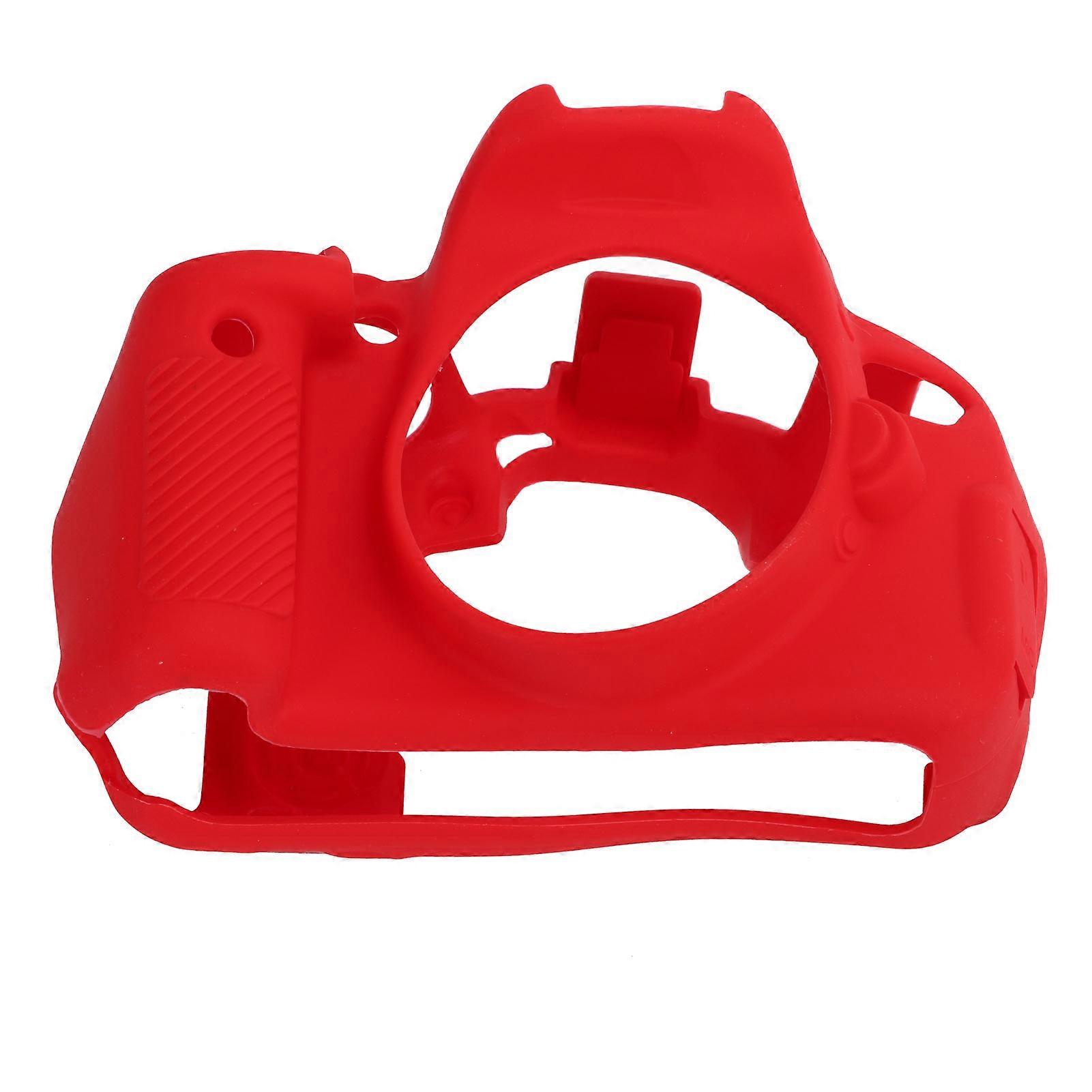 Silicone Protective Housing Case Camera Body Frame Shell Cover Skin For Eos 600d Camerared