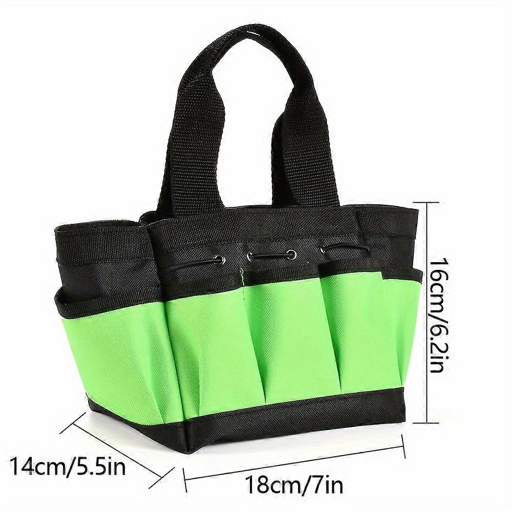 1 Pack, Home Horticultural Storage Bag Oxford Cloth Large Capacity Multi Functional Hardware Tools Garden Horticultural Handheld Garden Storage Bag Ki