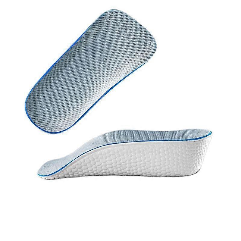 1 Pair of ComfortPlus Orthopedic Insoles - Arch Support, Heel Lift, and Memory Foam Cushioning for Flat Feet Relief - Unscented, EVA Material, Unisex