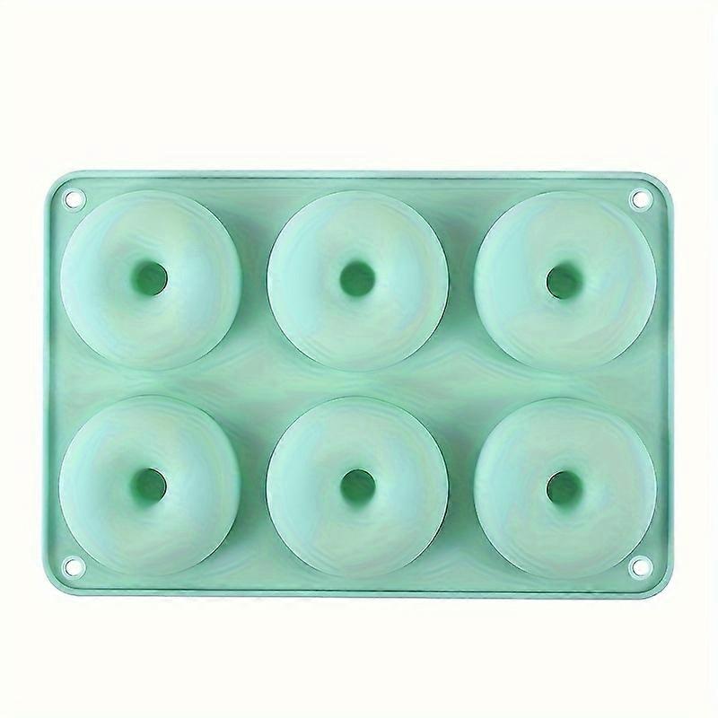 Donut Pan, Silicone Non-Stick Donut Mold, Easy To Clean BPA Free Durable Kitchen Accessories For Cake Biscuit Bagels Muffins