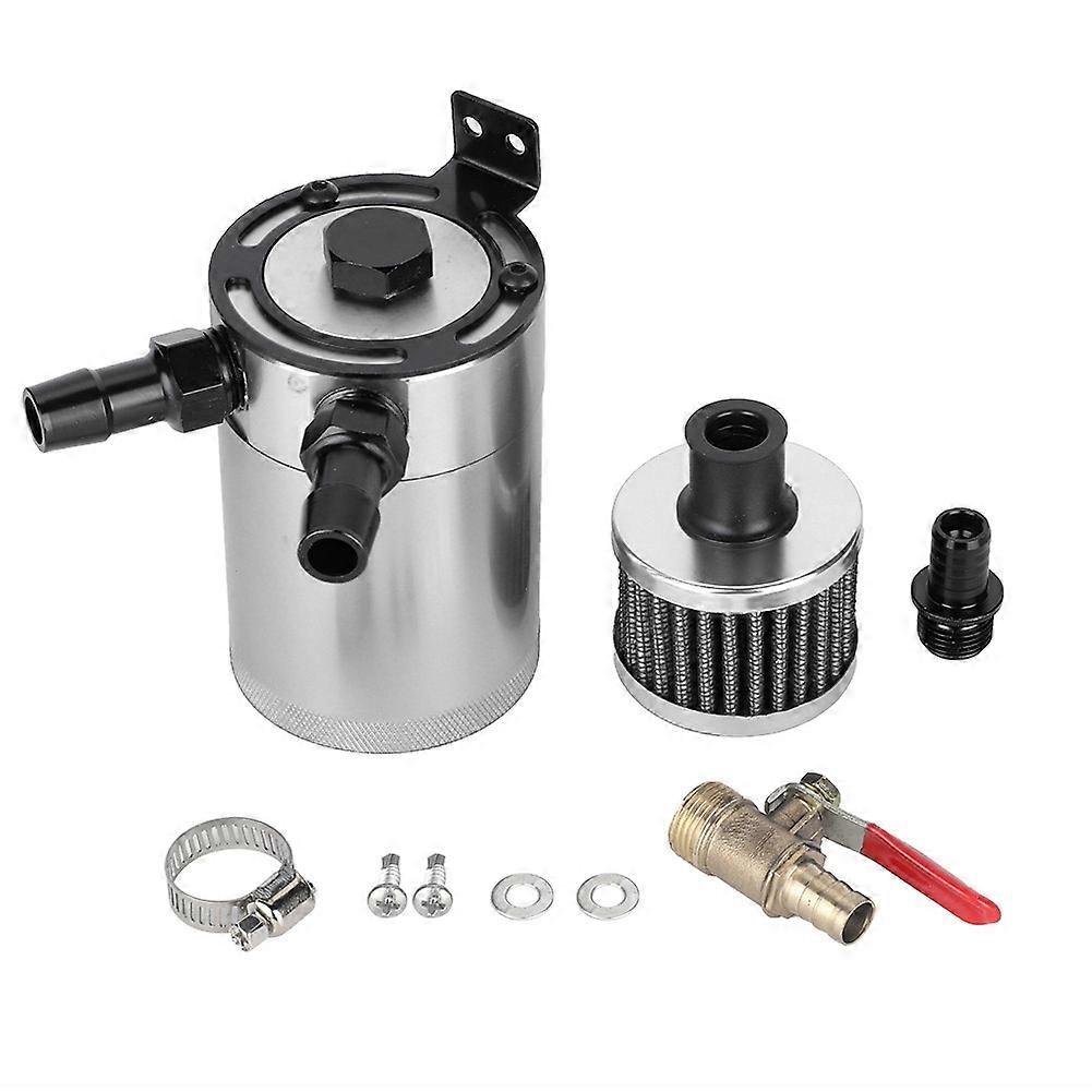 Universeller ltank-Auffangbehlter aus Aluminiumlegierung mit 2-Port-Zubehrsatz (Splitter)
