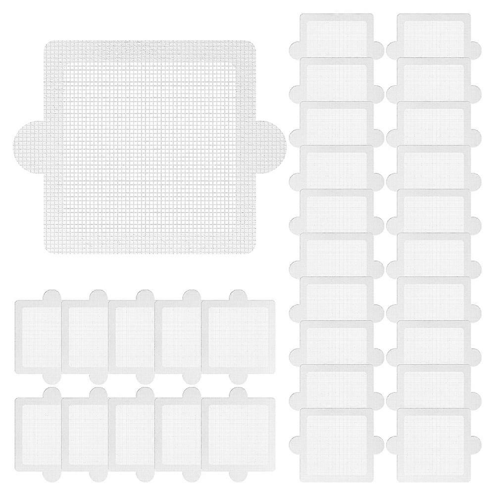Disposable Hair Catcher Shower Drain Floor Sink Strainer Filter Mesh with Stickers for Bathroom and