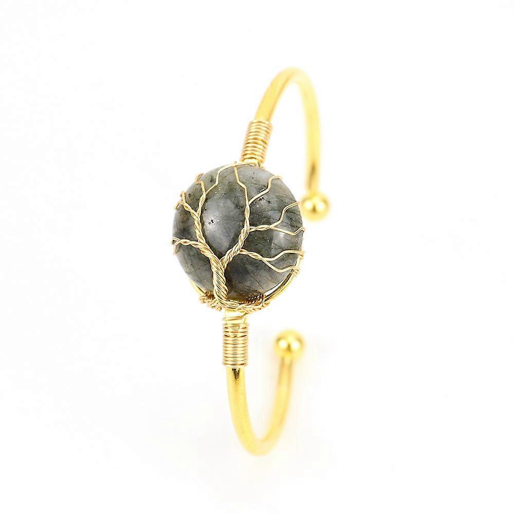 Bracelet - KC Gold & Glitter Stone Sparkle - Shimmering Allure