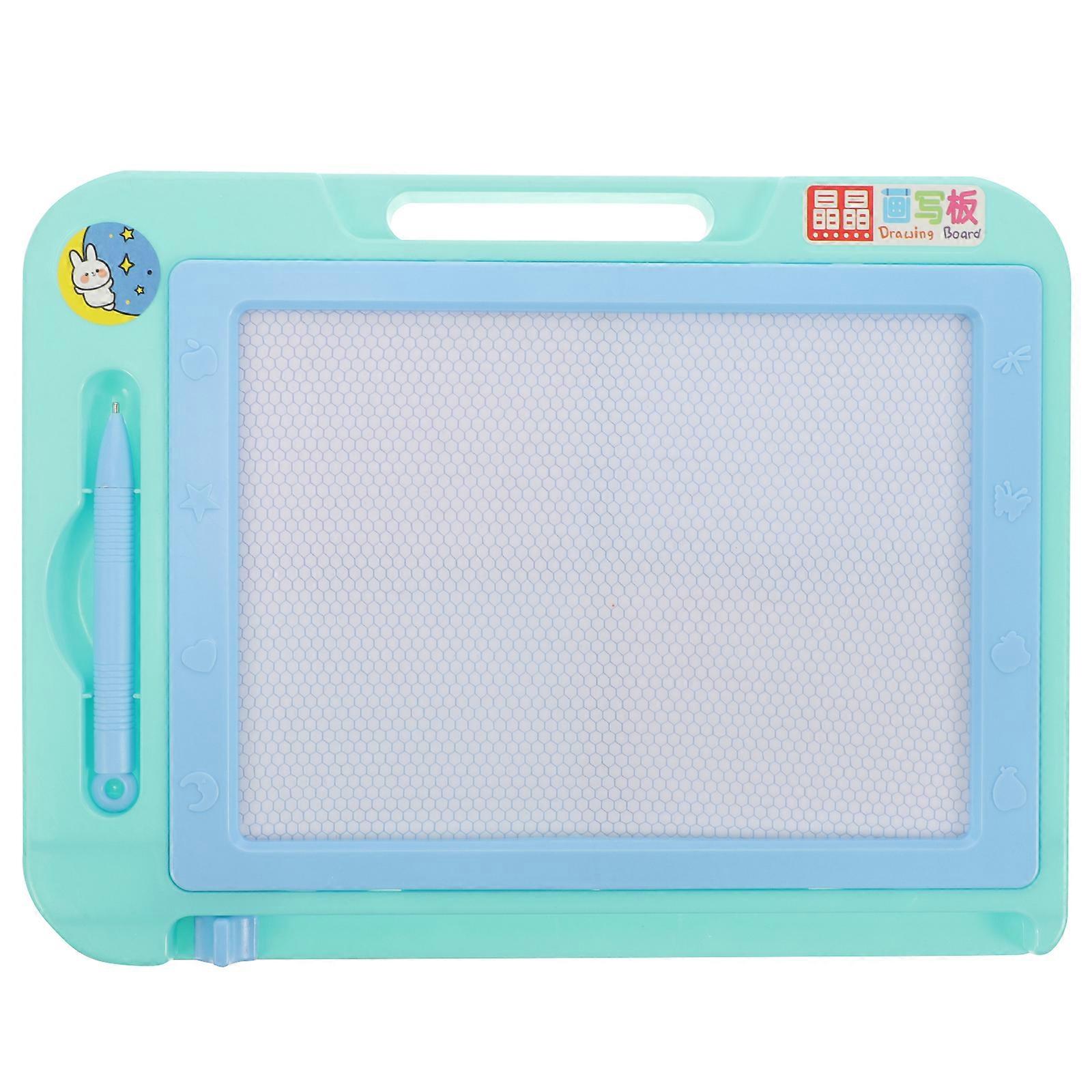 Portable Small Magnetic Table Erasable Drawing Boards Educational Doodle Sketch Writing Board for Children Kids (Random Color)