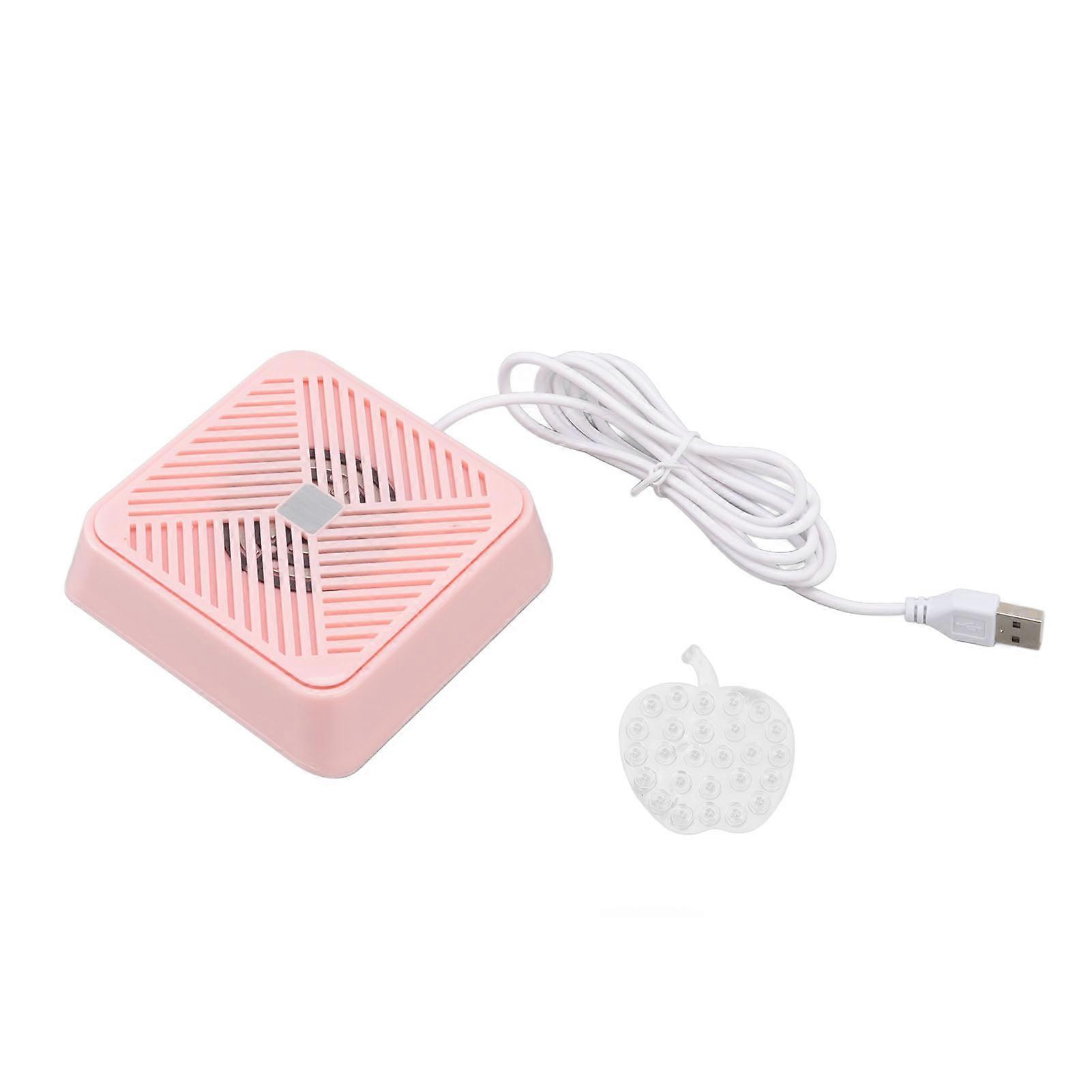Mini lave-vaisselle portable USB, étanche IP67, vibration sonore, purification de l'eau électrolytique, rose