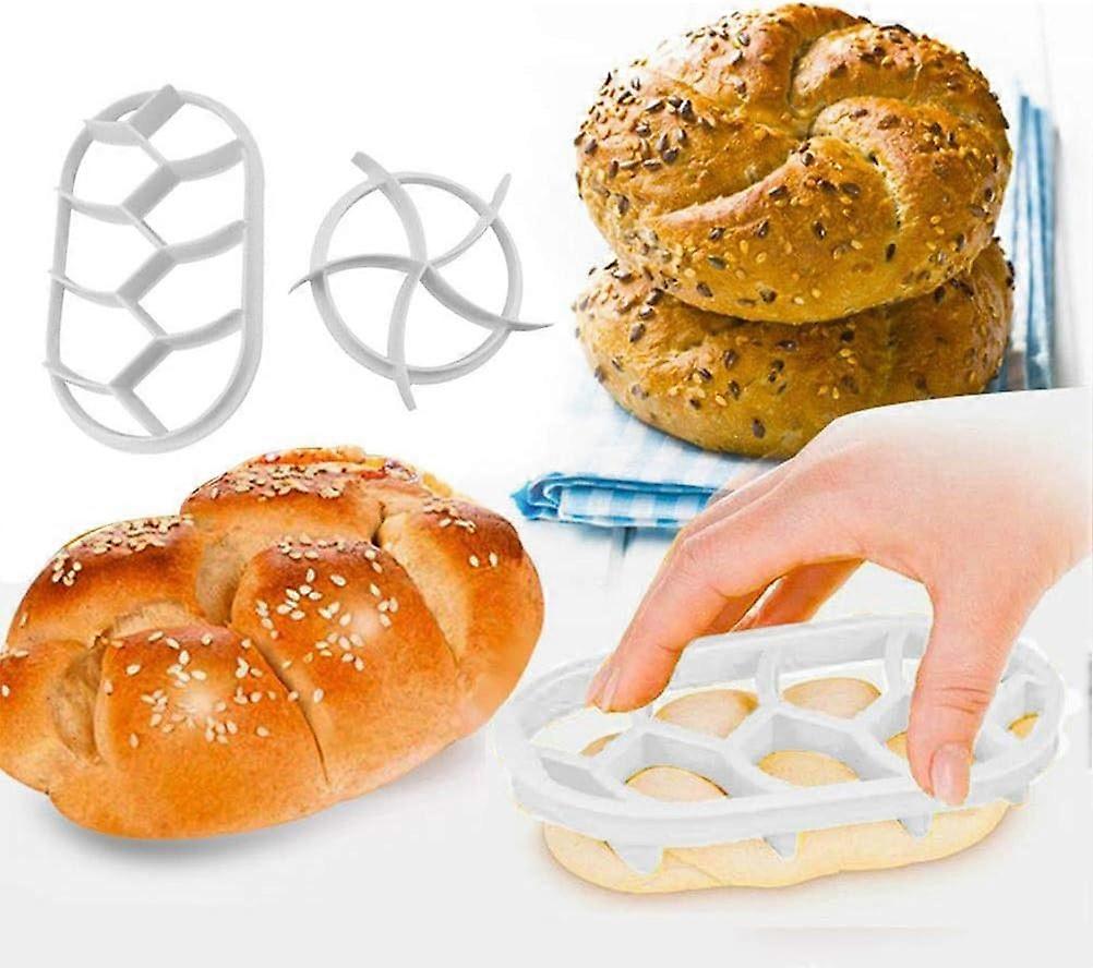 Kunststoff Ausstecher Teig Keks Presse Brtchen Backform, Plastikgebck-Schneider-Teig-Pltzchen Drckten Selbst Gemachtes Brtchen-Form