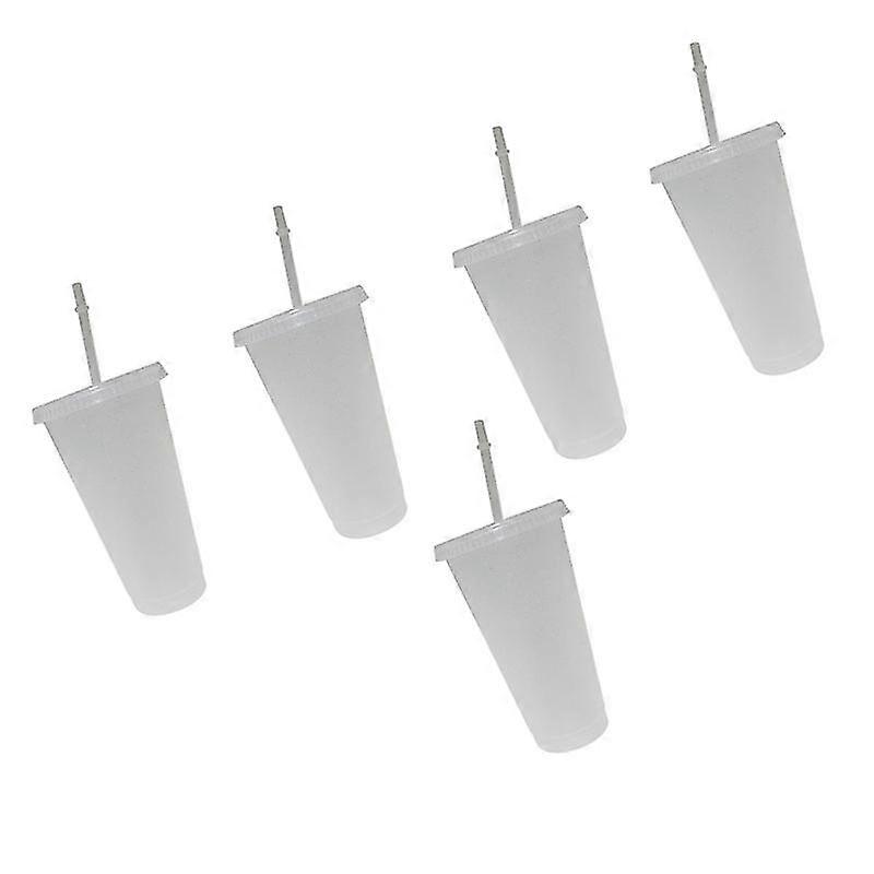 Plastic Tumbler With Straw