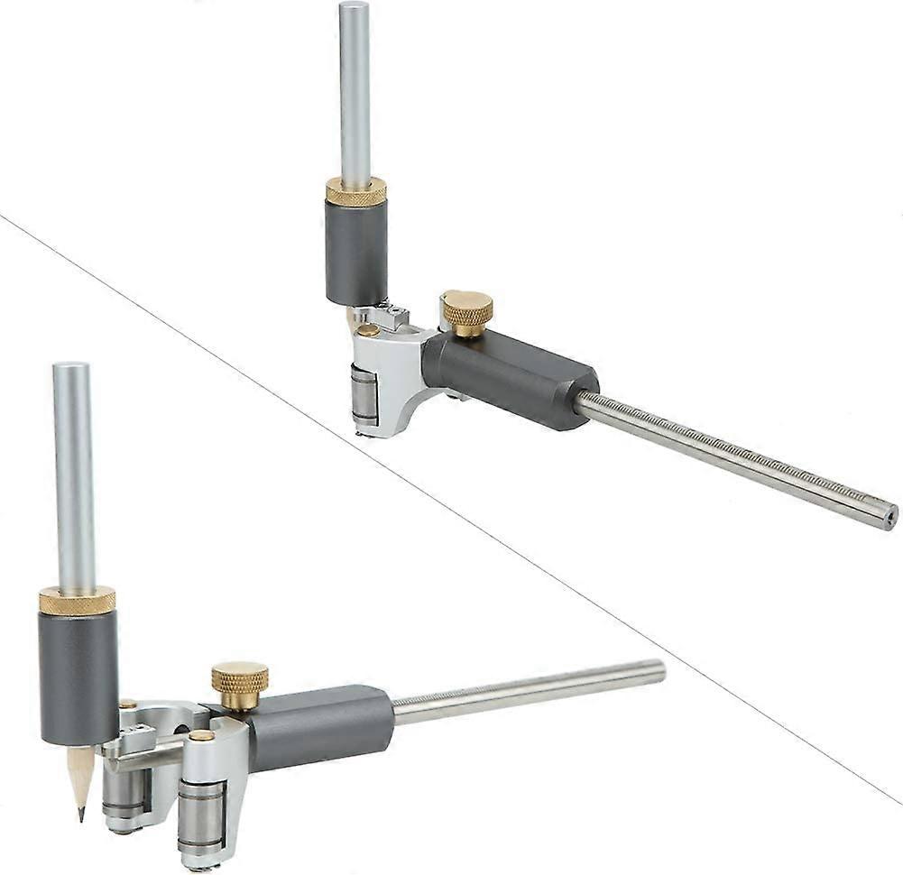 Marking Gauge, Wood Scribing Gauge 2 in 1 Adjustable Precision Marking Gauge Multi-Function Marking Tool