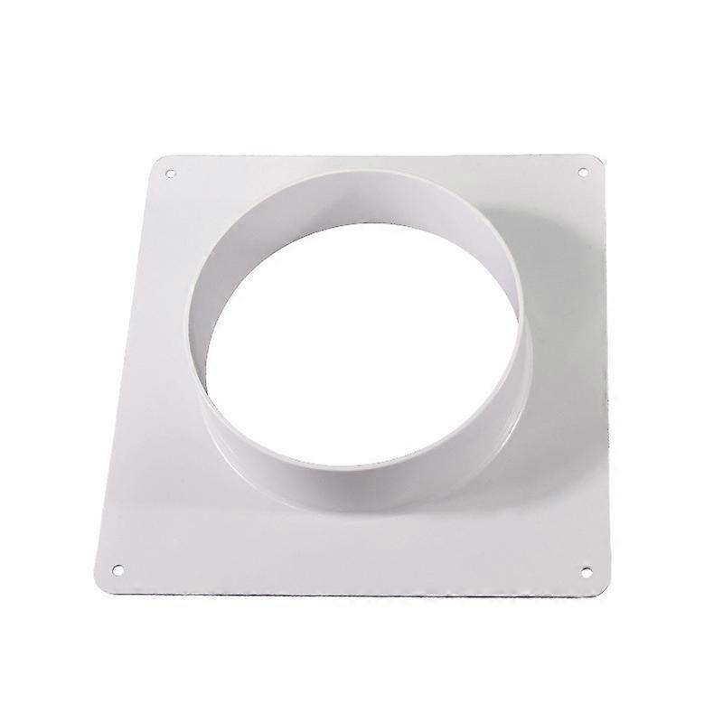 Duct Connector Flange, Plastic Straight Pipe Flange for Heating Cooling Ventilation System