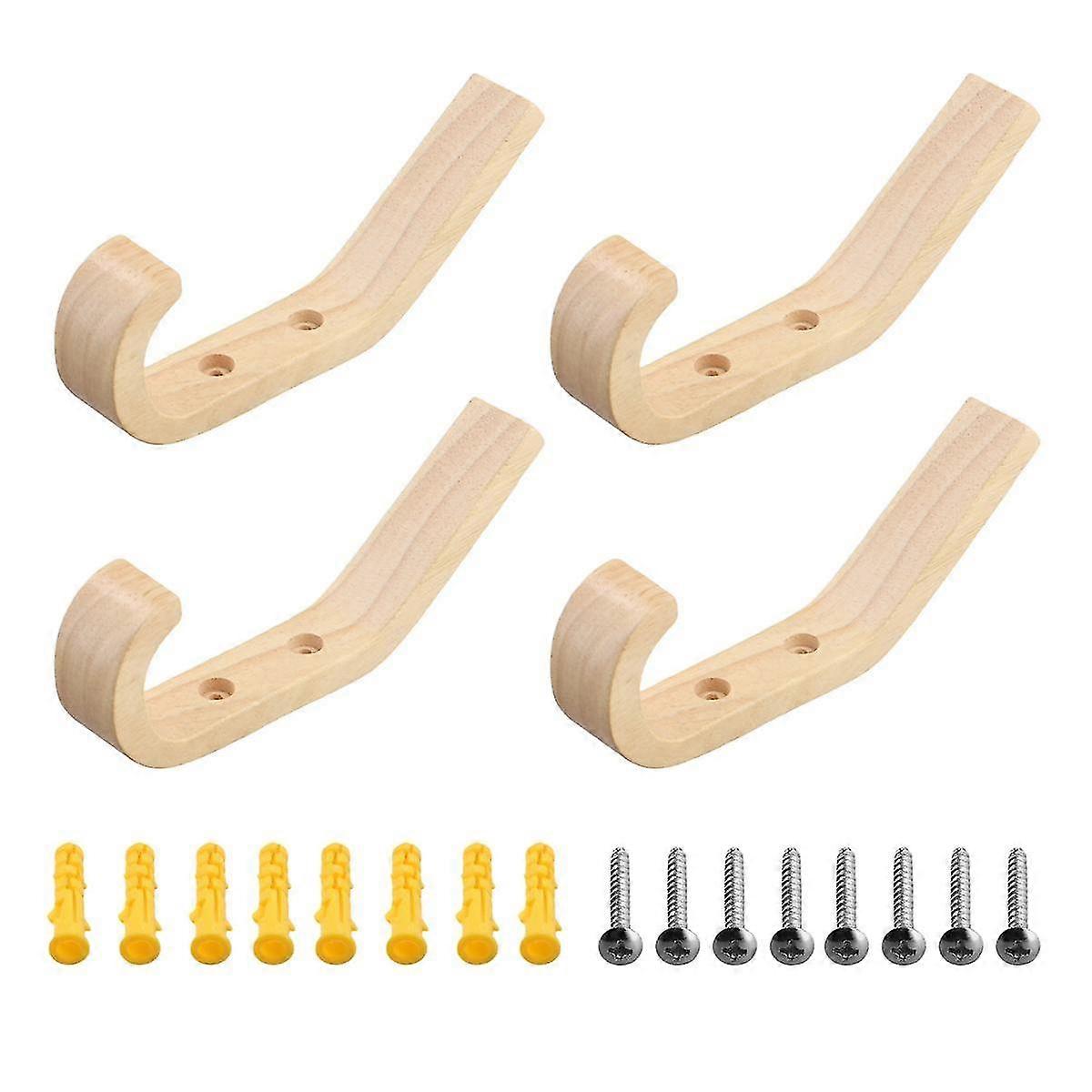 Solid Wood Coat Hooks Wooden Hooks Modern Minimalist Coat Hooks Fitting Room Hooks