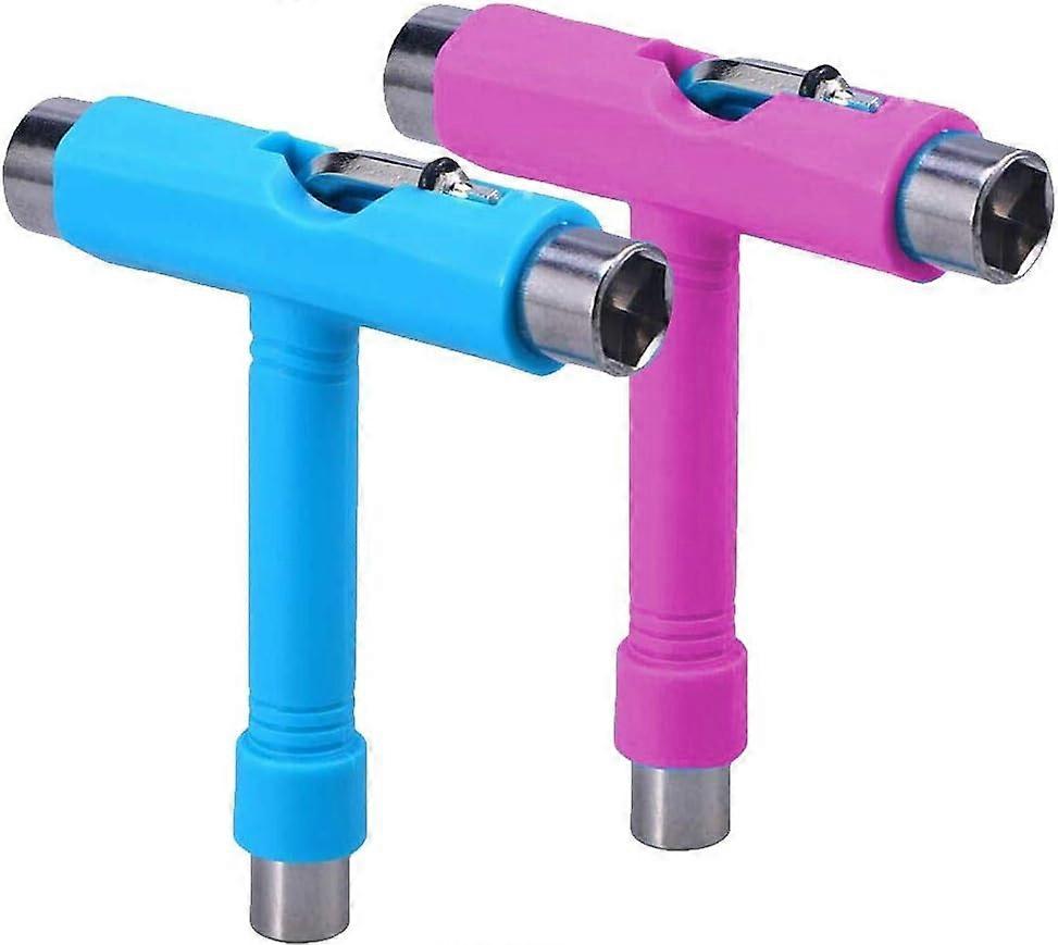 Scooter Tool, Portable Multi-Function T-Shaped Skate Tool with T-Type Allen Wrench