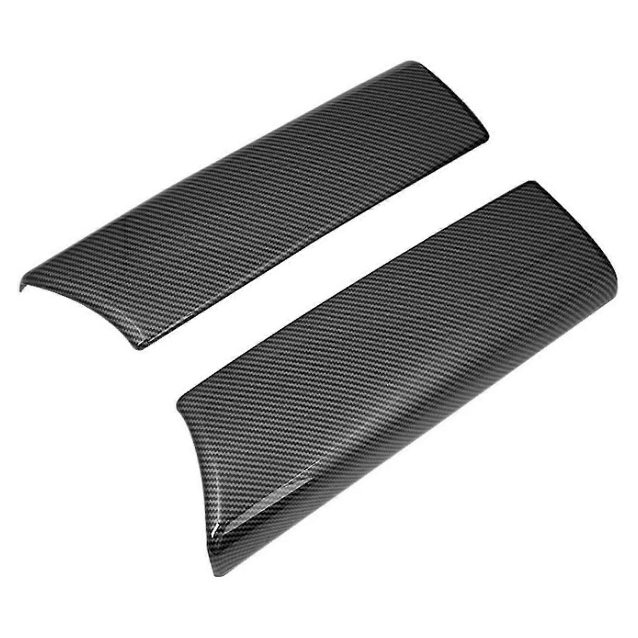 Carbon Fiber Stowing Tidying Armrest Box Protect Stickers Covers for E Class W213 2016-2019