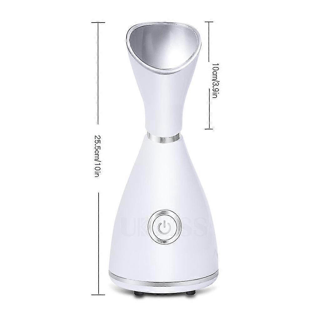 Facial steamer nano ionic deep cleaning face sprayer large-capacity water tank 120ml skin care device face steamer eu plug
