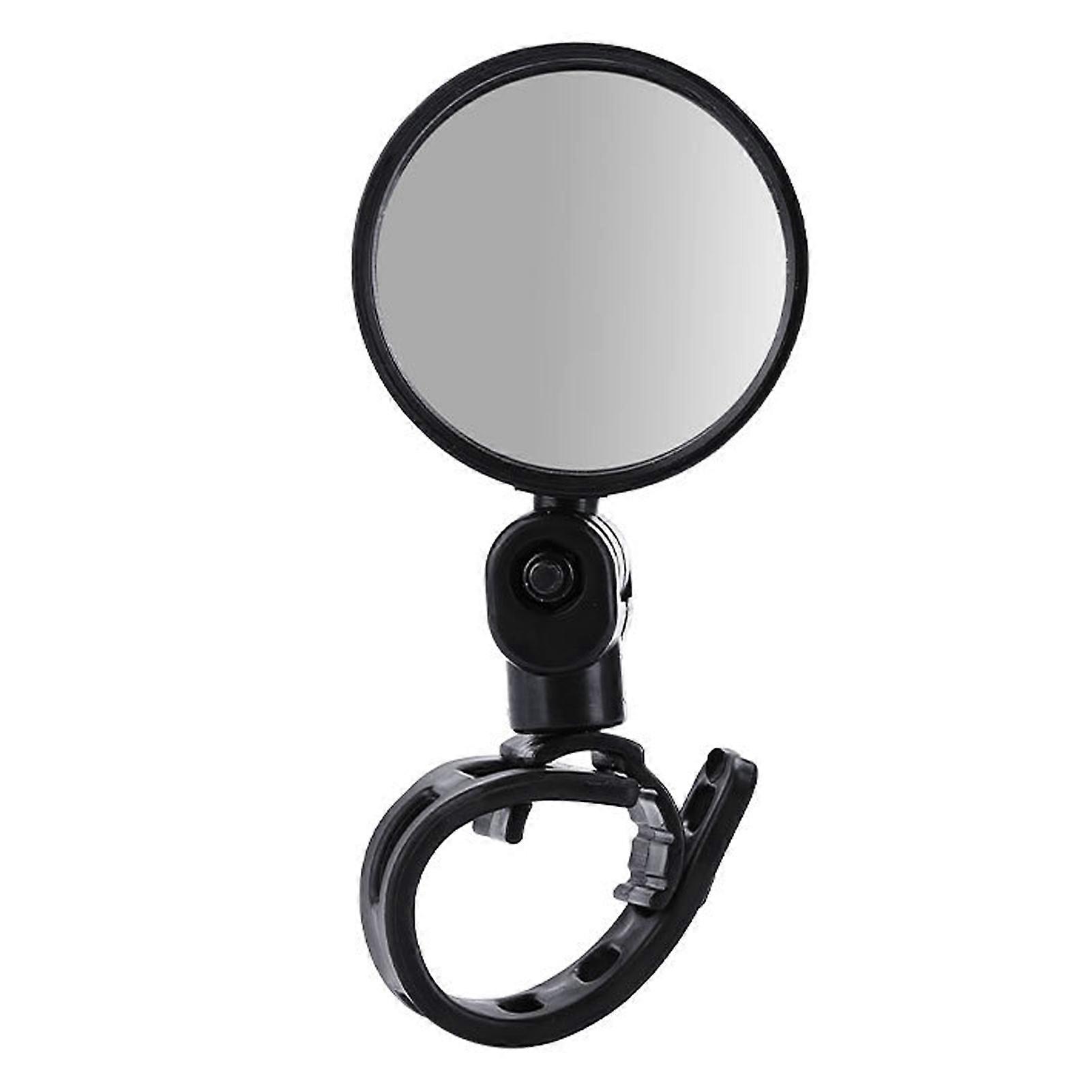 Bicycle Handlebar Rearview Mirror Wide-Angle Universal Simple Installation Adjustable Handlebar Mounted Convex Mirror Bike Mirror