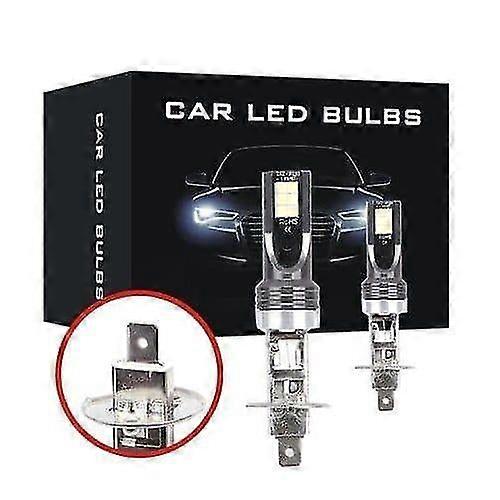 Wb H1 لمبات LED 24000lm 110w ، لمبة مصباح H1 Halo ، 2 لمبات 1 حزمة