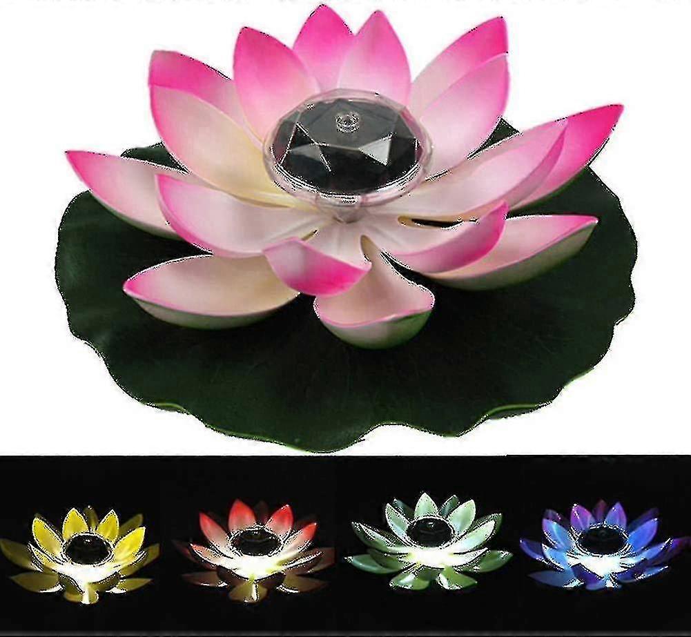 10 Pcs Artificial Water Lilies Floating Flowers 8cm For Pond Decor