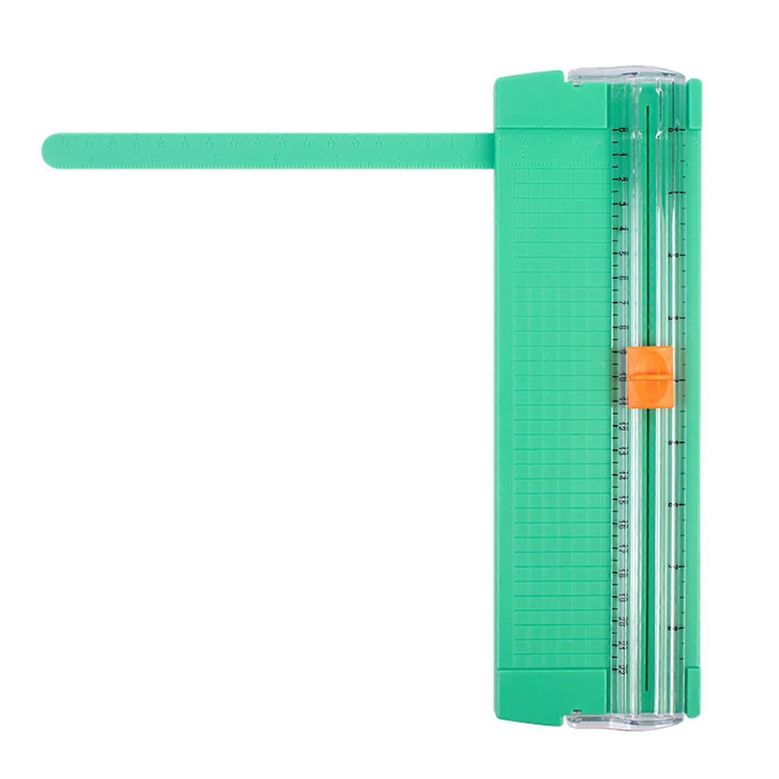 A5 Paper Cutter with Non-Slip Base Dual Scale Ruler Paper Trimming Tool for Craft Photo