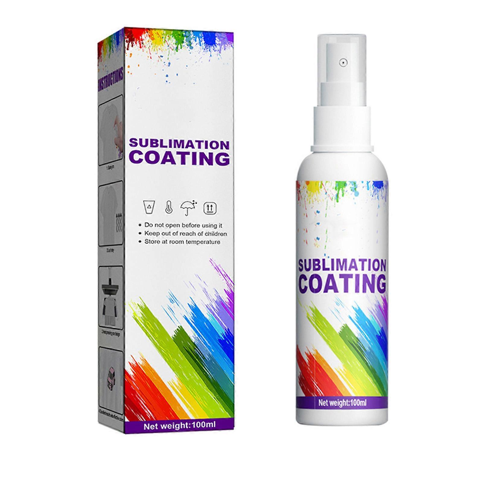 Sublimation Coating Spray for Clothes with High Gloss Finish Achieve