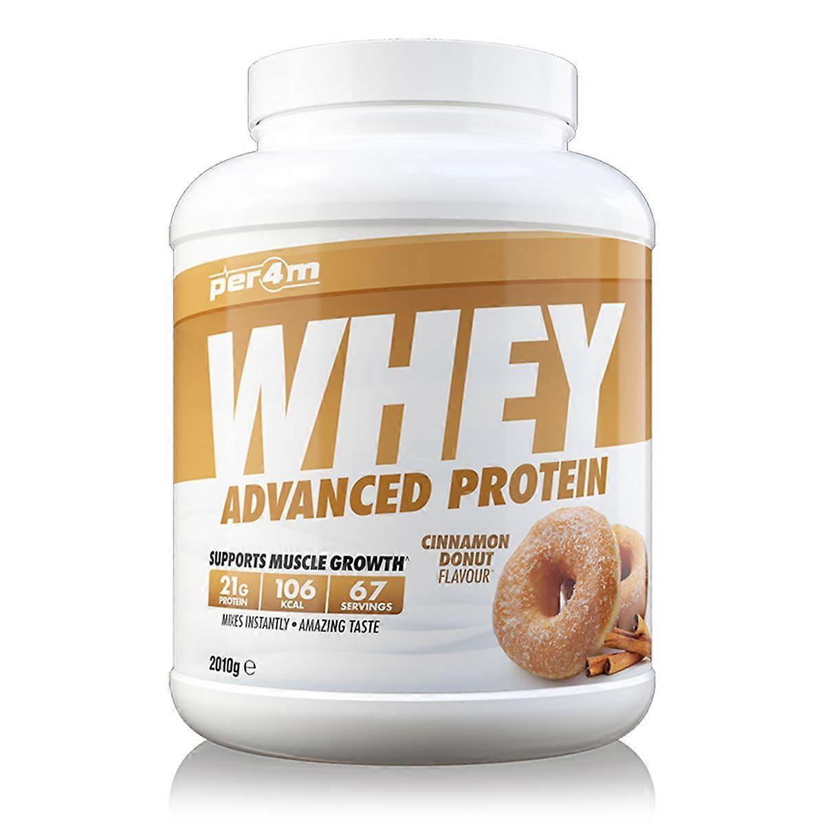 Per4m Advanced Whey Protein 2.01kg Cinnamon Donut