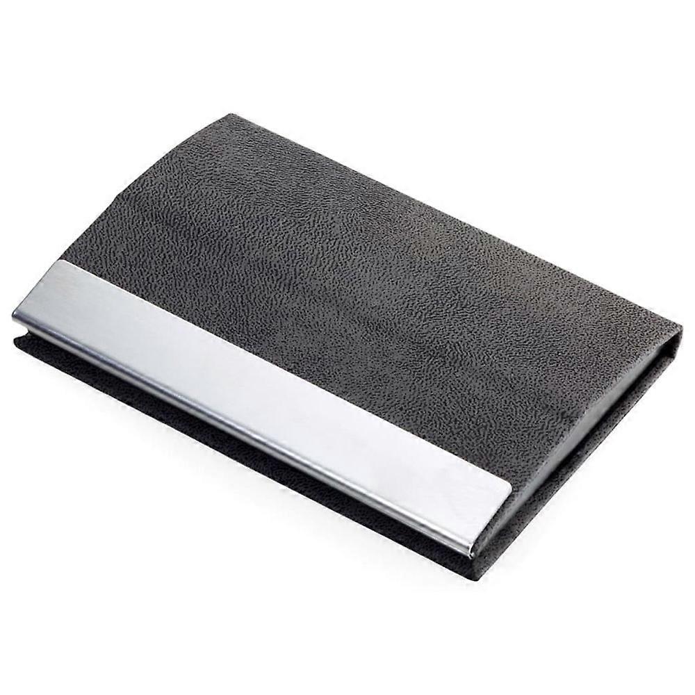 Troika Premium Quality Durable and Stylish Business Card Case (Dark Gray)
