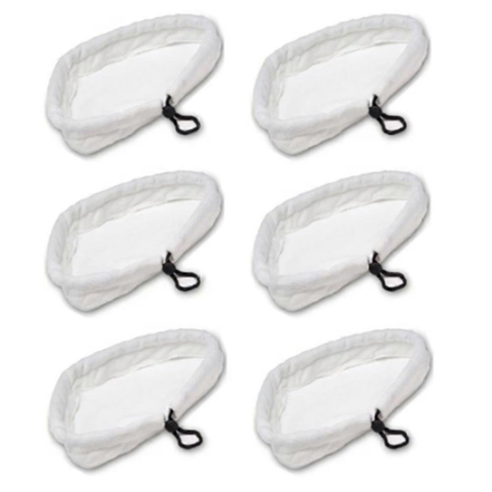 6PCS Mopping Cloth Pads Replacement for H2O H20 Mop Cloths Parts Accessories