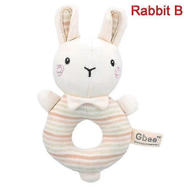 Bébé Bébé Dessin animé Animal Girafe Poisson Poignée Hochets Peluche Douce Sécurité Dents Jouets Dents Soin Poupée Pour Enfant 20% de réduction
