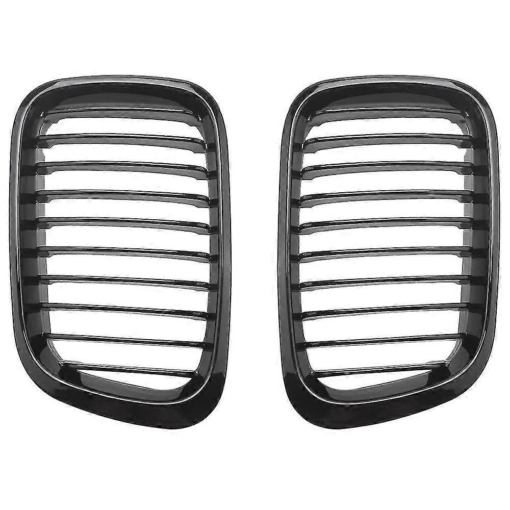 Front Kidney Grills Compatible For Bmw E46 3 Series
