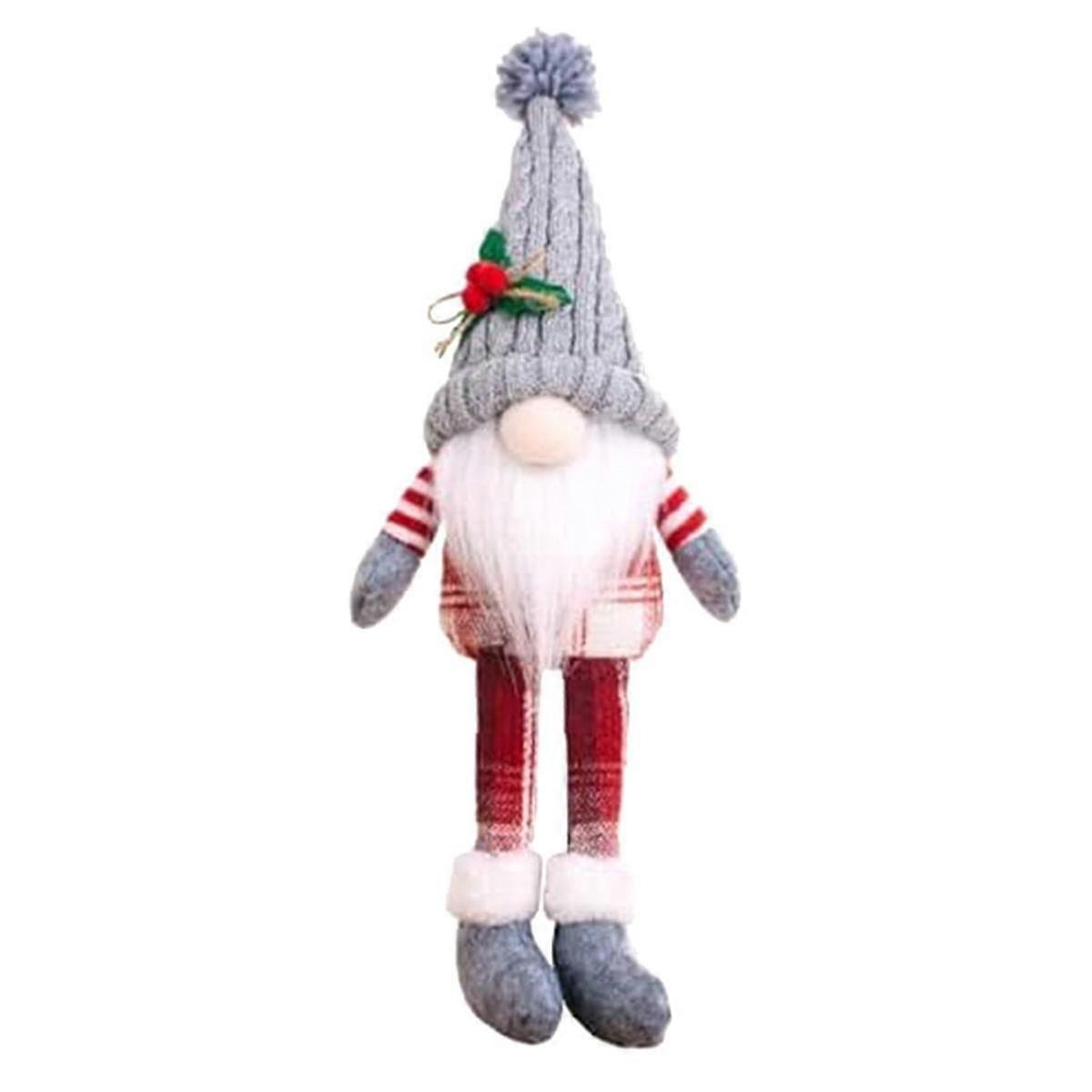 Gnome Dolls Decoration for Home Dangle Leg Shelf Sitters Scandinavian Tomtes Ornaments B