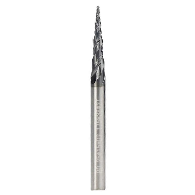 Tapered Ball Nose End Mill 3.175mm Shank Carbide Wood Engraving Bit CNC Router