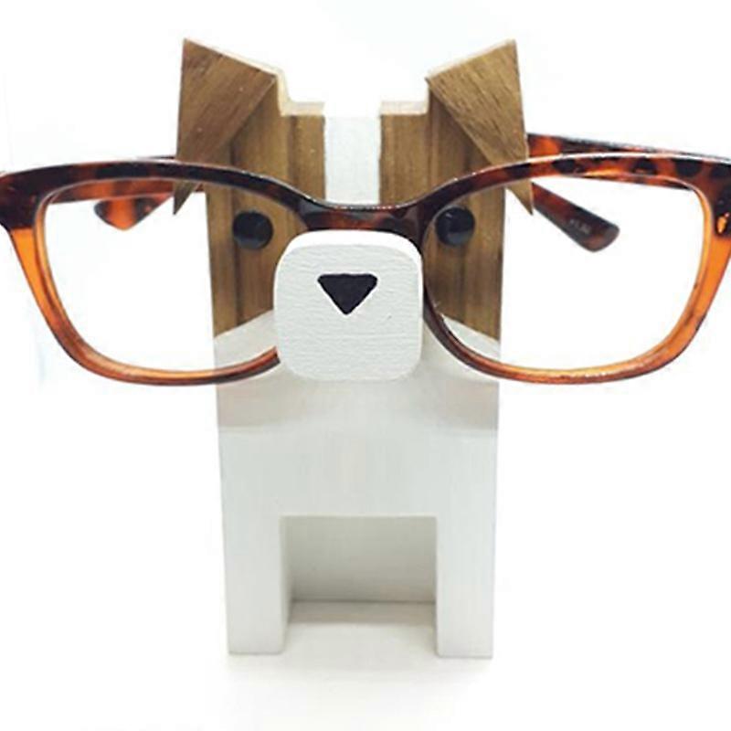 Animal Solid Wood Glasses Holder Christmas Creative Decoration Gift