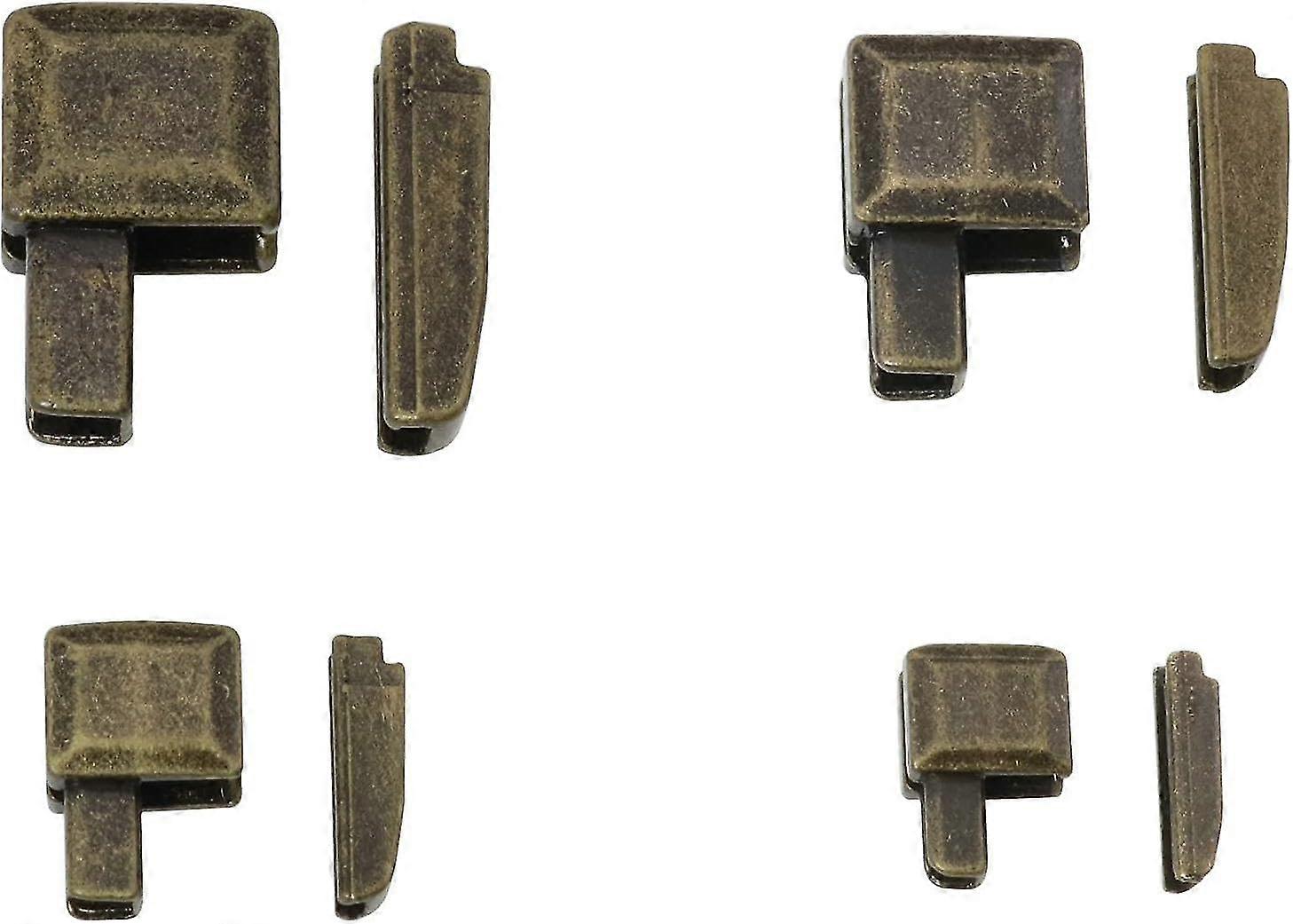 Fermoar de reparare Kit 16 Seturi # 3 # 5 # 8 # 10 metal fermoar latch Slider de fixare Slider inserarea Pin fermoar de jos fermoar dop de bronz