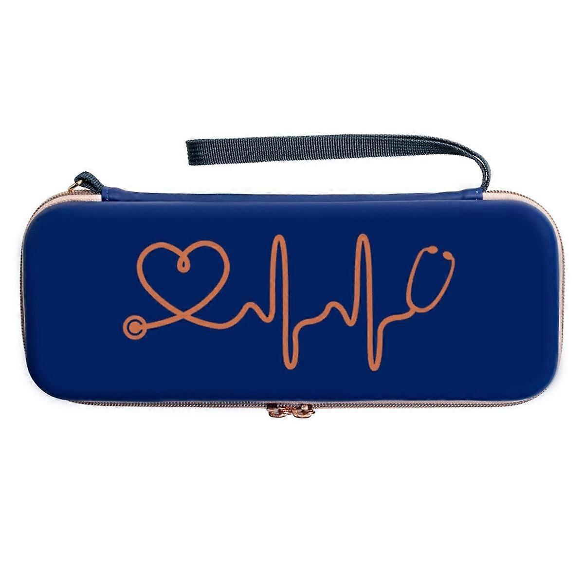 Multifunctional Stethoscope Storage Bag Portable Empty Non-Woven First Kit Household Hard Shell Med