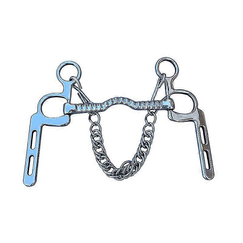 13.3cm Aldrig rustet Gag Bit rustfrit stål Horse Bit Equestrain Produkter