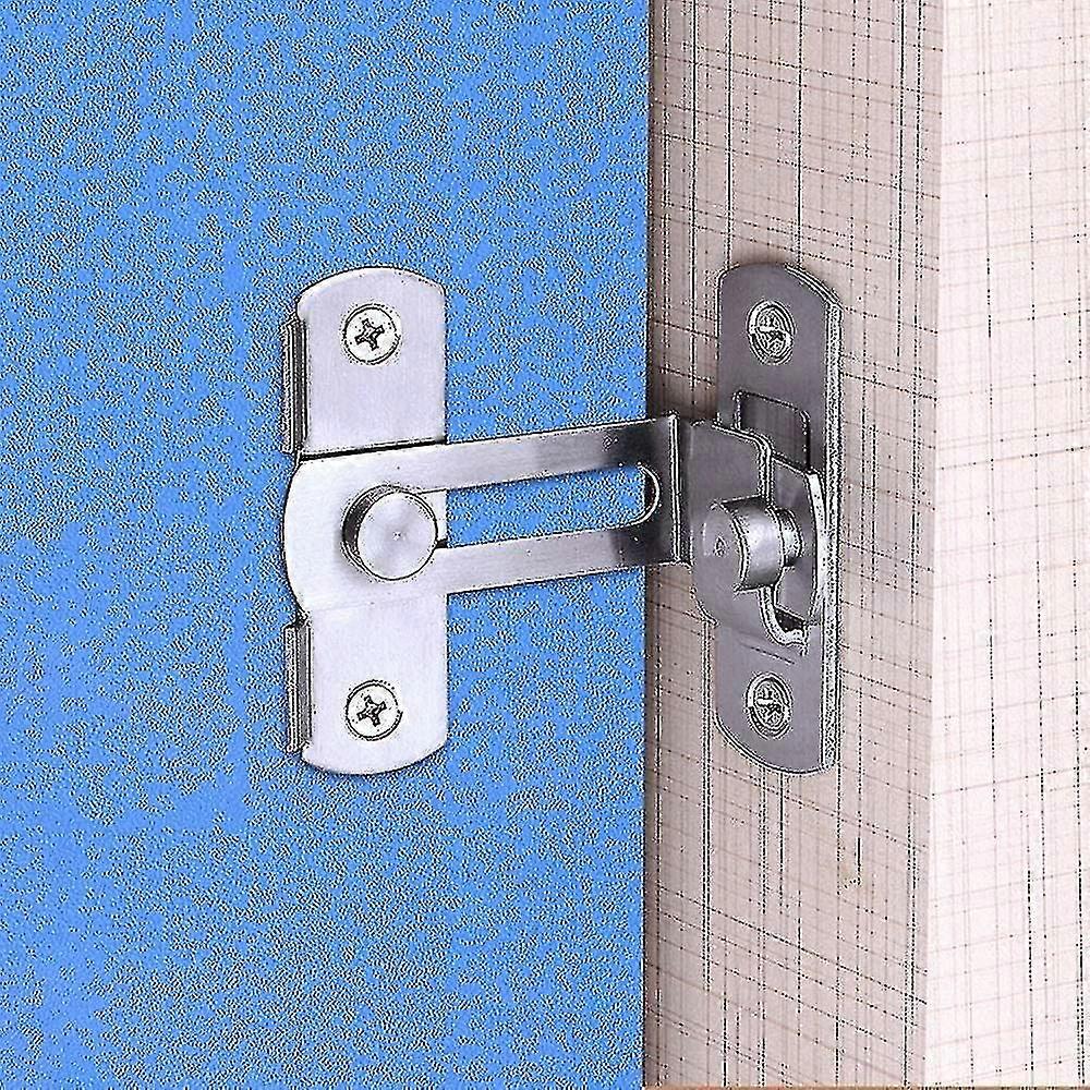 90 Degree Right Angle Sliding Barn Door Lock Bathroom Door Latch