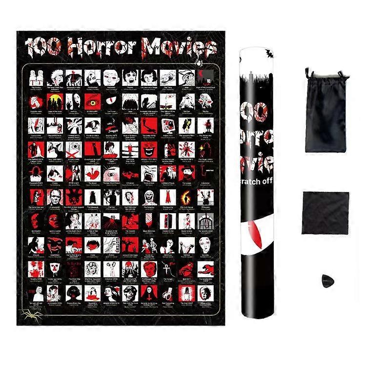 Pôster risque os 100 melhores filmes lista de presentes de casal