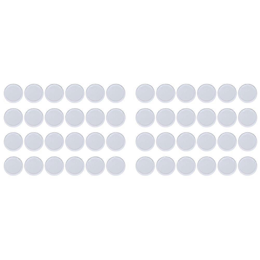 48X Regular Mouth Lids for Mason Jar Lids Plastic Storage Caps for Mason Canning Jars and More, Sta