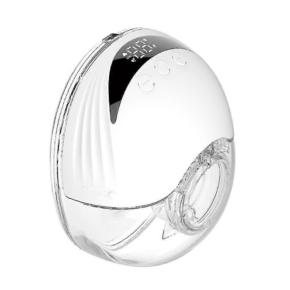 2PCS حر اليدين مضخة الثدي الكهربائية يمكن ارتداؤها خفيفة الوزن مع شاشة LED 4 أوضاع و 12