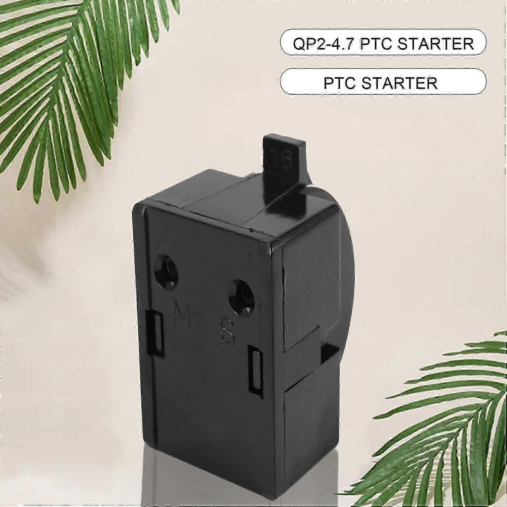 2pcs QP2-4.7 Start Relay Refrigerator PTC Ohm 1 Pin