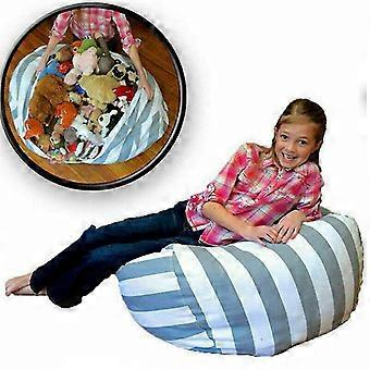 AOOHA Sitzsack-Bezug Für Kuscheltiere - Zylindrische Aufbewahrung Mit Reißverschluss