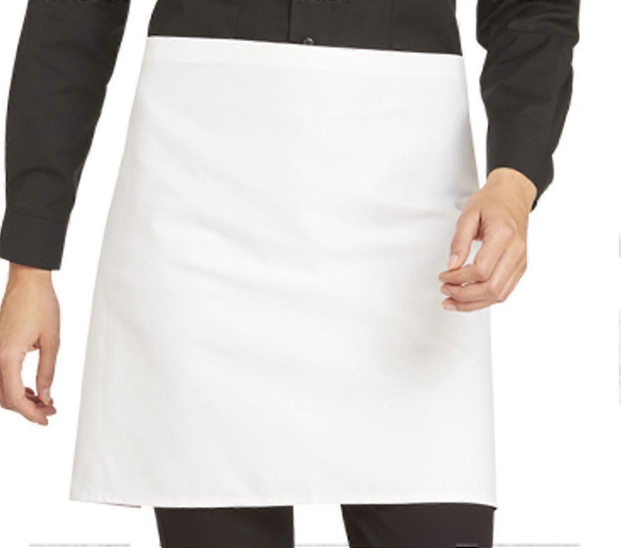 Cooking Apron, White, 45 X 70 Cm, White