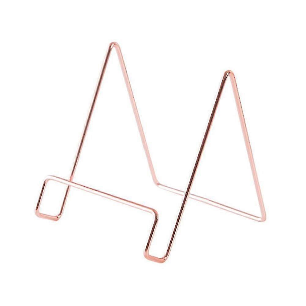 Book Stand Book Holder For Reading Display Kjøkken Perfekt for lesing, Cookbook Stand, Musikk Book Document (rose Gold)