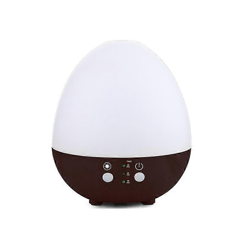 Essential Oil Diffuser, Aroma Diffuser, 5W, Ultrasonic Technology, 7 Color LED Light, Dark Wood