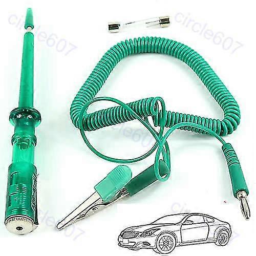 Led Test Pen Sharp Steel Probe Vehicle Circuits Low Dc Voltage Light Tester Pen