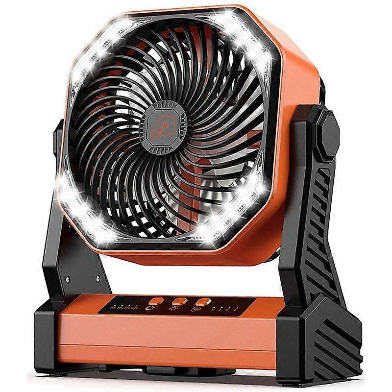 Ventilatore portatile per viaggi, ventilatore alimentato a batteria ricaricabile da 20000 mAh, ventilatore da campeggio ad alta velocità